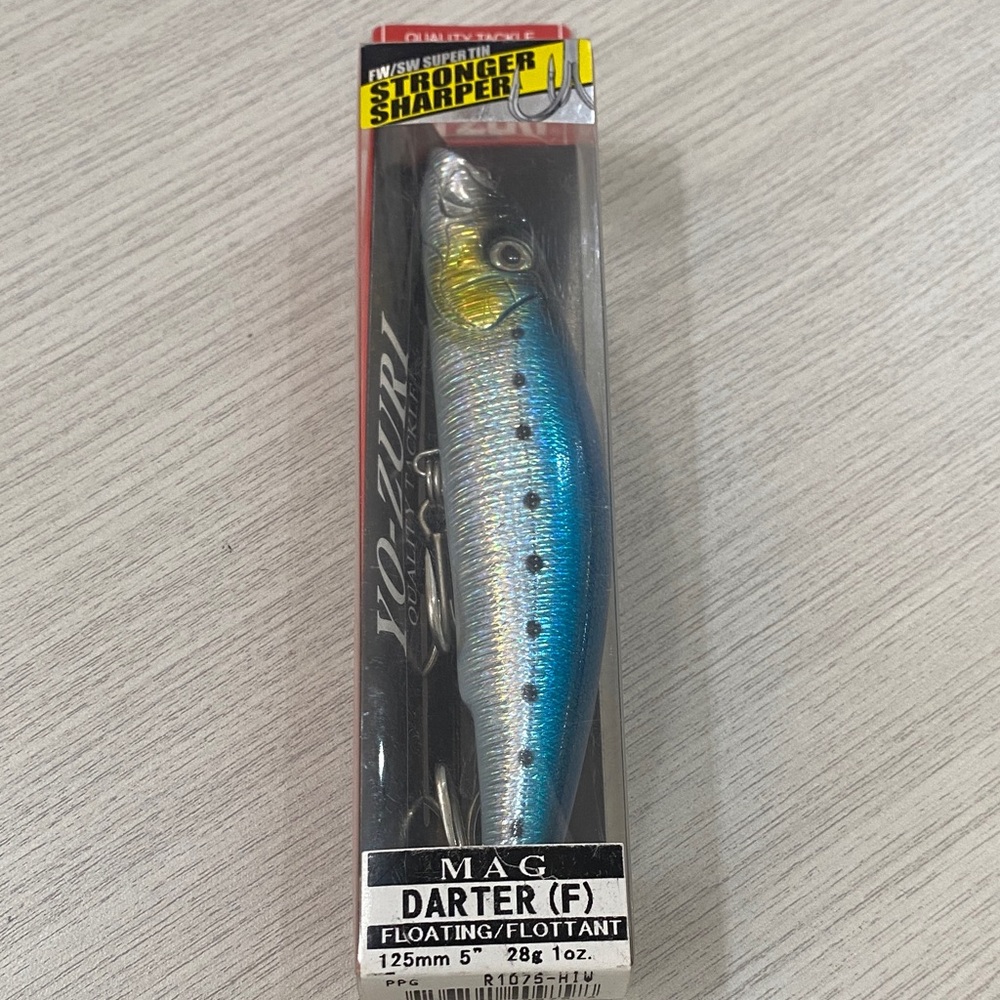 VINTAGE RARE Yo-Zuri Mag Darter floating fishing lure - Picture 1 of 3